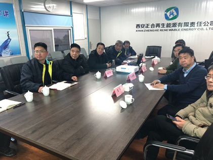 集團領(lǐng)導(dǎo)會同航天六院、航天六院十一所（京）調(diào)研灞橋生活垃圾無害化處理項目