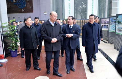 【陜鼓集團】陜西省委副書記、省長、省政府黨組書記劉國中一行蒞臨陜鼓視察指導(dǎo)工作